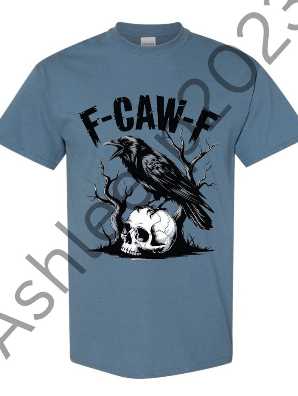 F-caw-f Unisex Short Sleeve Graphic Shirt